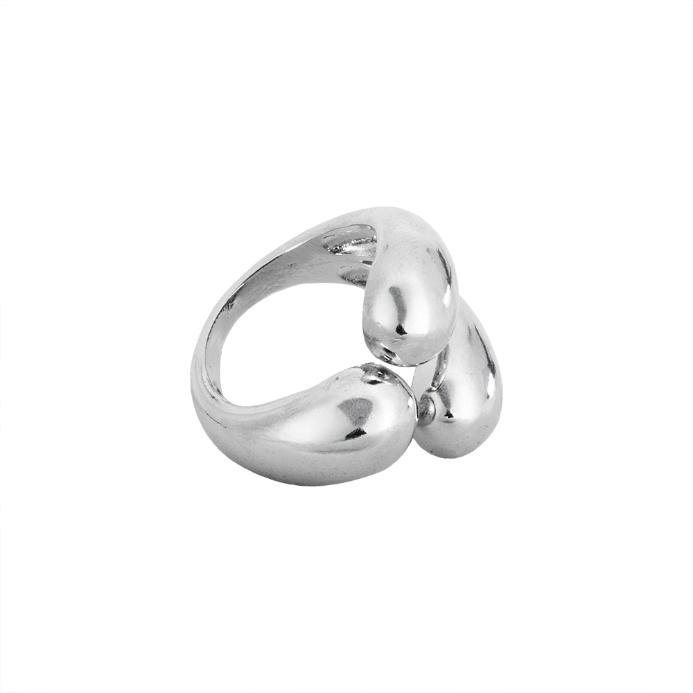 Anillo Ajustable Plateado
