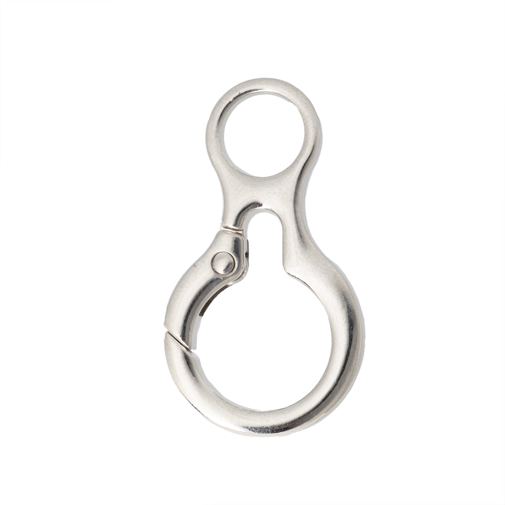 Broche Grua 38x21mm Plateado
