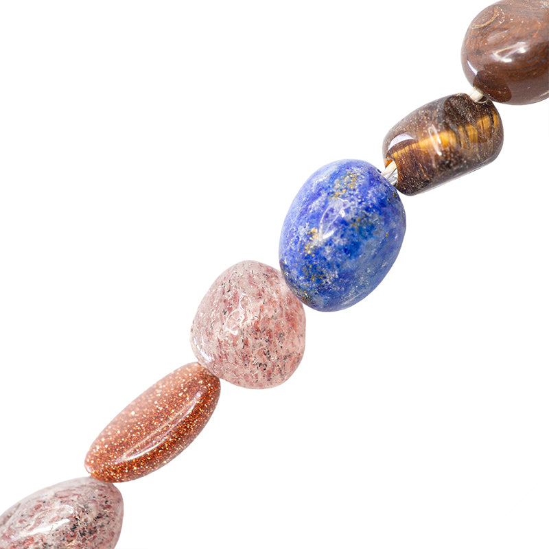 Piedras Mix Nugget 6X8mm Multicolor