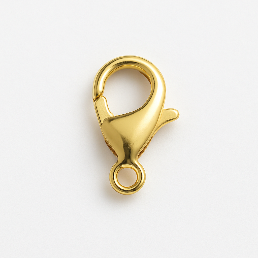 Broche Cangrejo 12x6mm Dorado