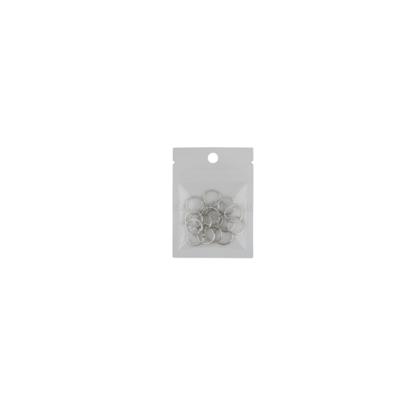 Argolla Sencilla 5x1mm Niquel Brillante