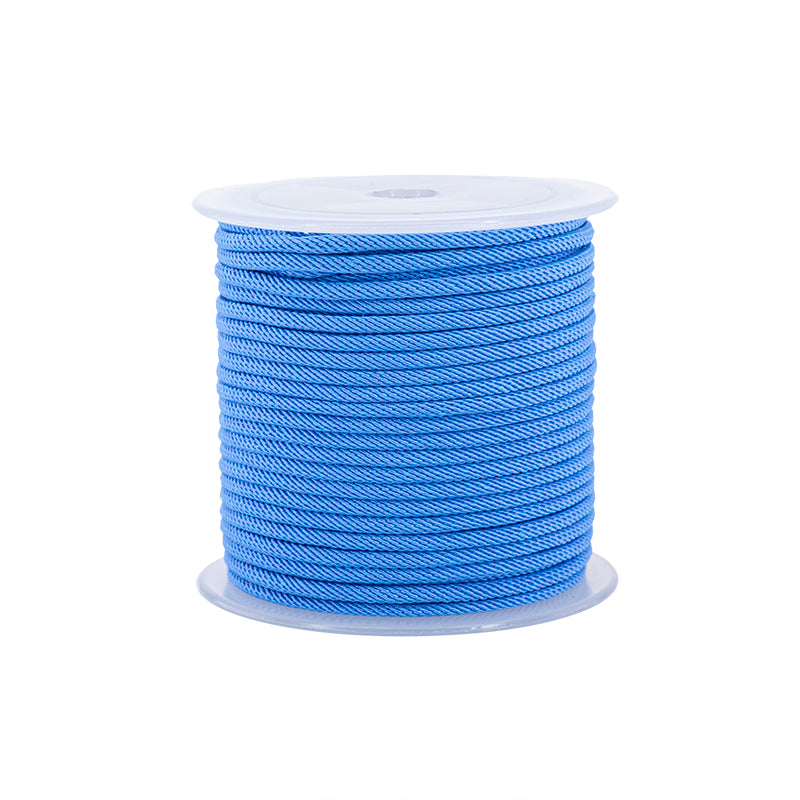 Cordón Poliéster Redondo 2.5mm Azul