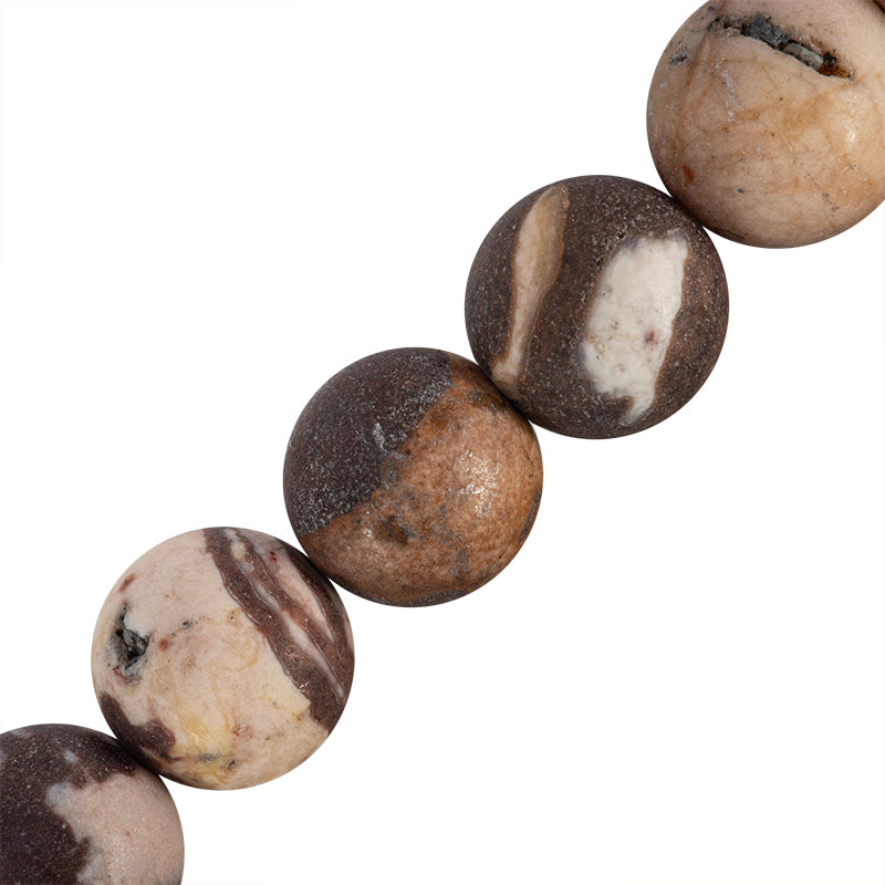 Jasper Esfera Africano 10.5mm Cafe Mate