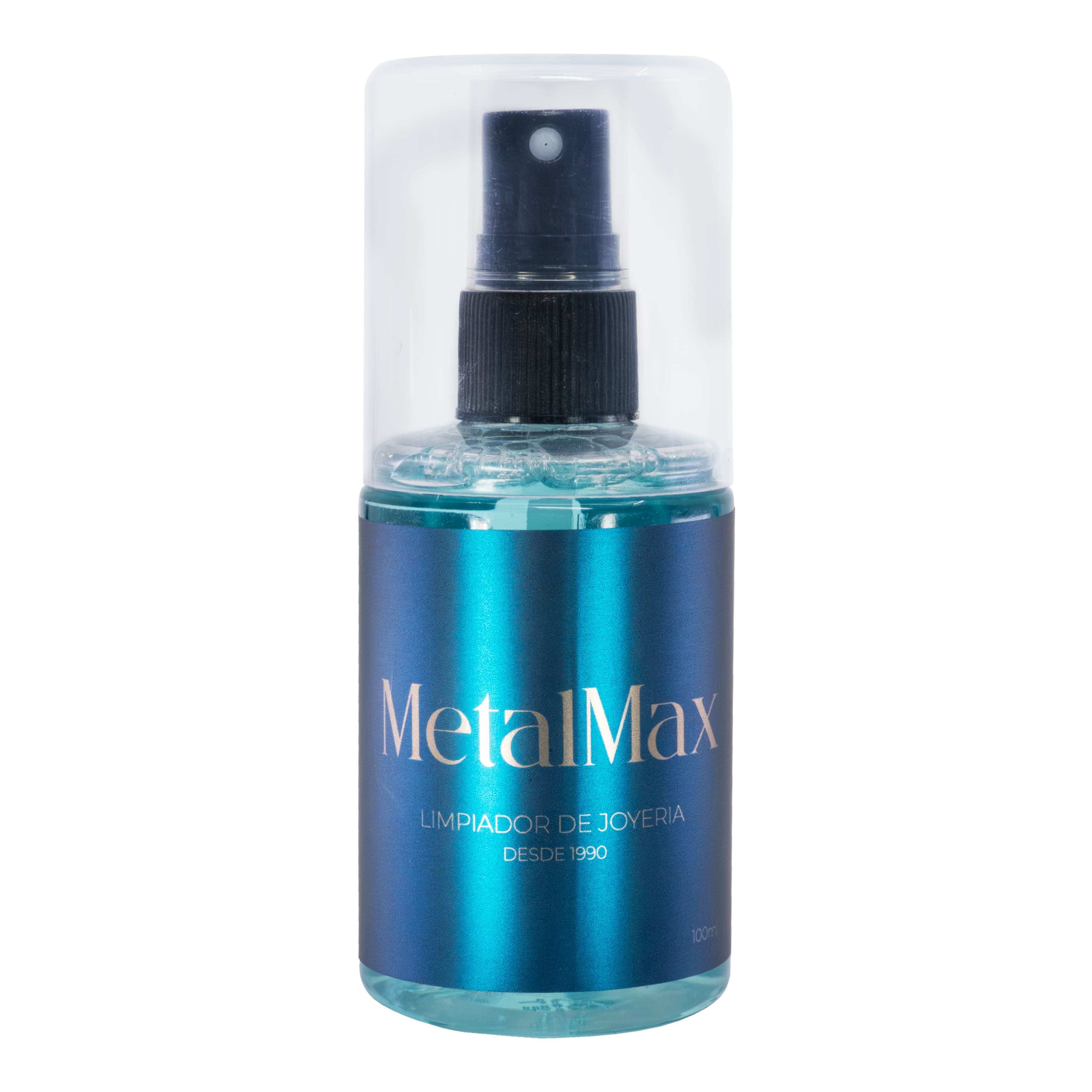 Solución Limpiadora para Joyería Metal Max Azul 100ml