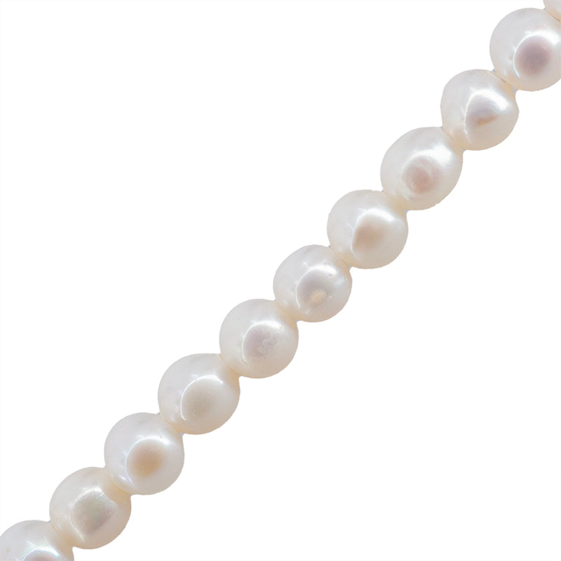 Perla Cultivada Esfera 3mm Blanco