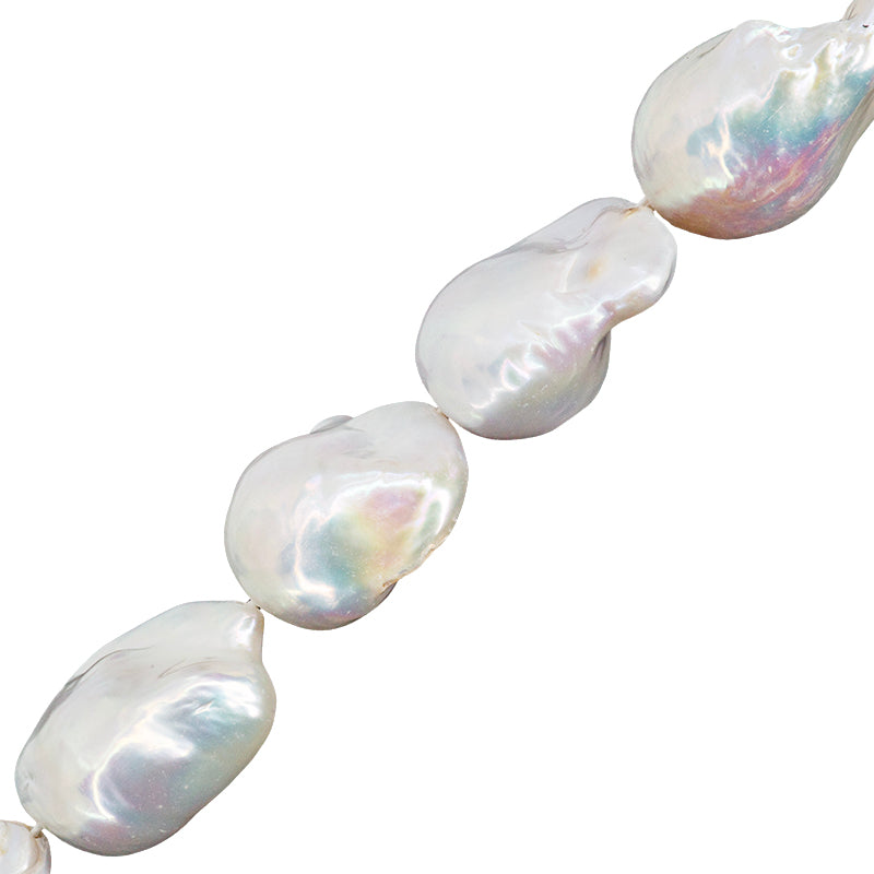 PF Perla Cultivada Barroca 19-20x13-14mm Blanco