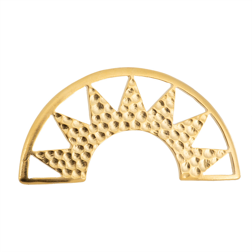 Separador Chapa Cosmos Sol  55.5x27.8mm Dorado