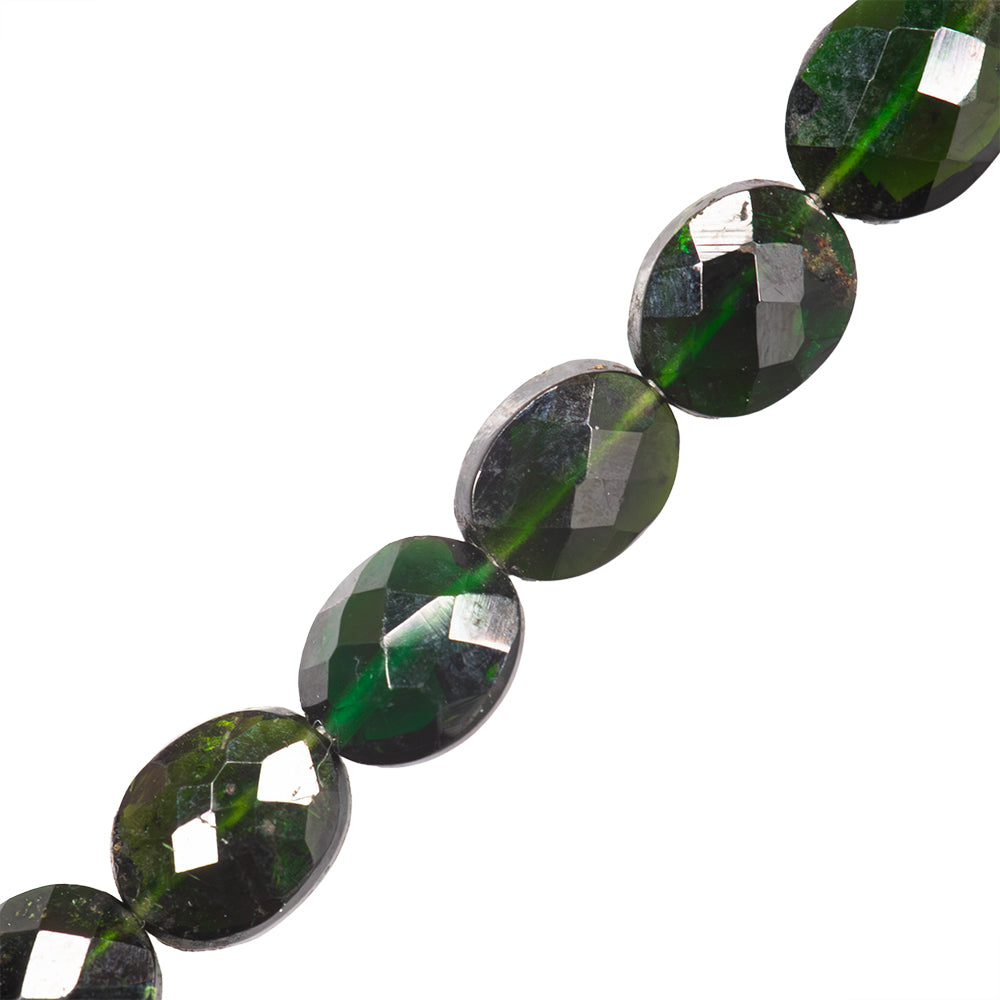 Turmalina Verde Oval Facetado 5x4mm Brillante