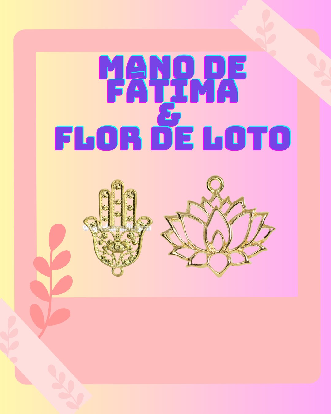 Mano de Fátima & Flor de Loto