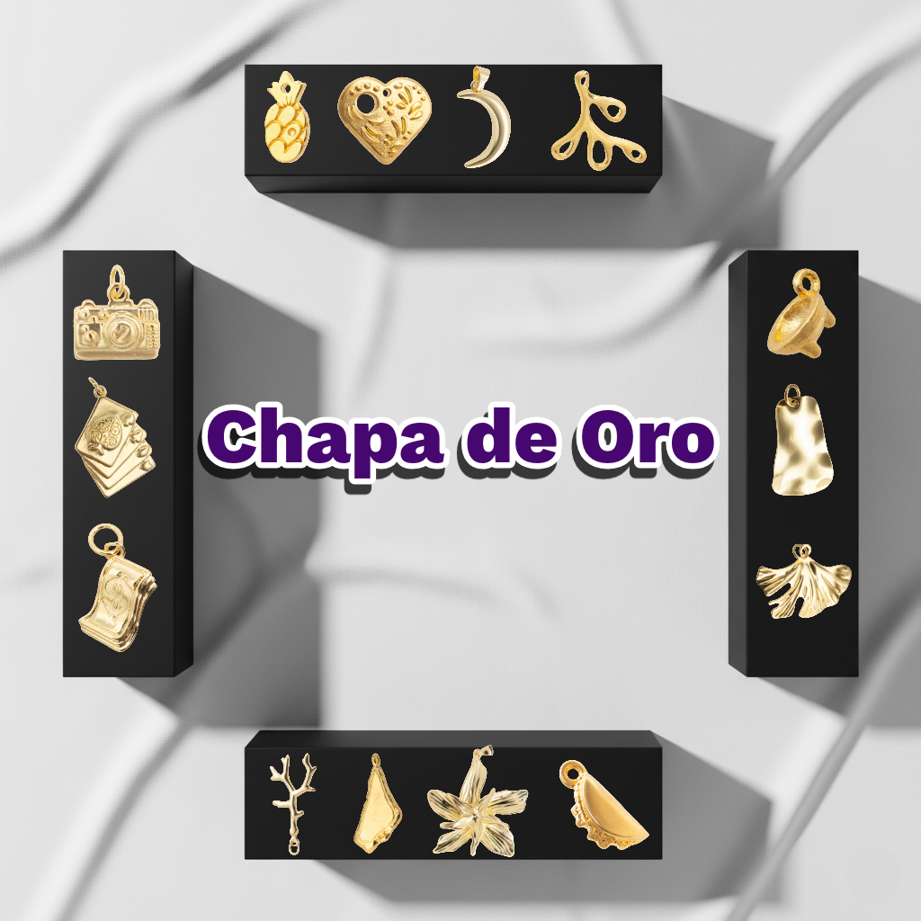 Dijes Chapa de Oro