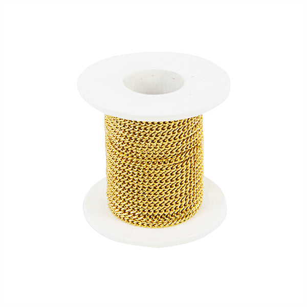 Cadena Karati 2.5x1.8mm Dorado