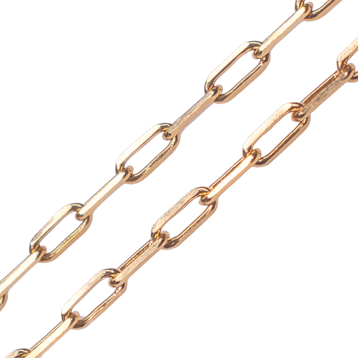 Cadena Karati Oval 7.5x3.2mm Dorado Brillante
