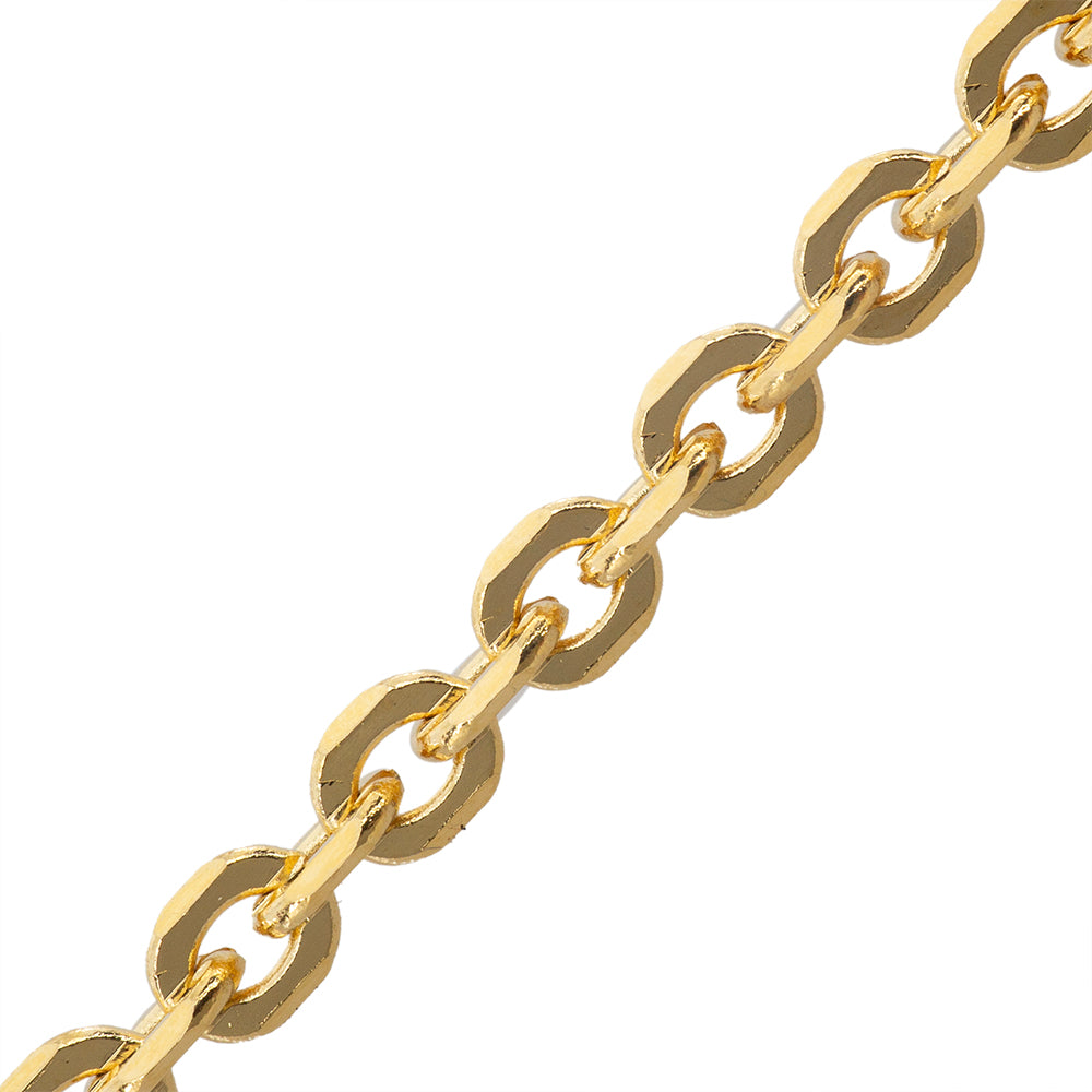 Cadena Karati Oval 6.5x5.4mm Dorado