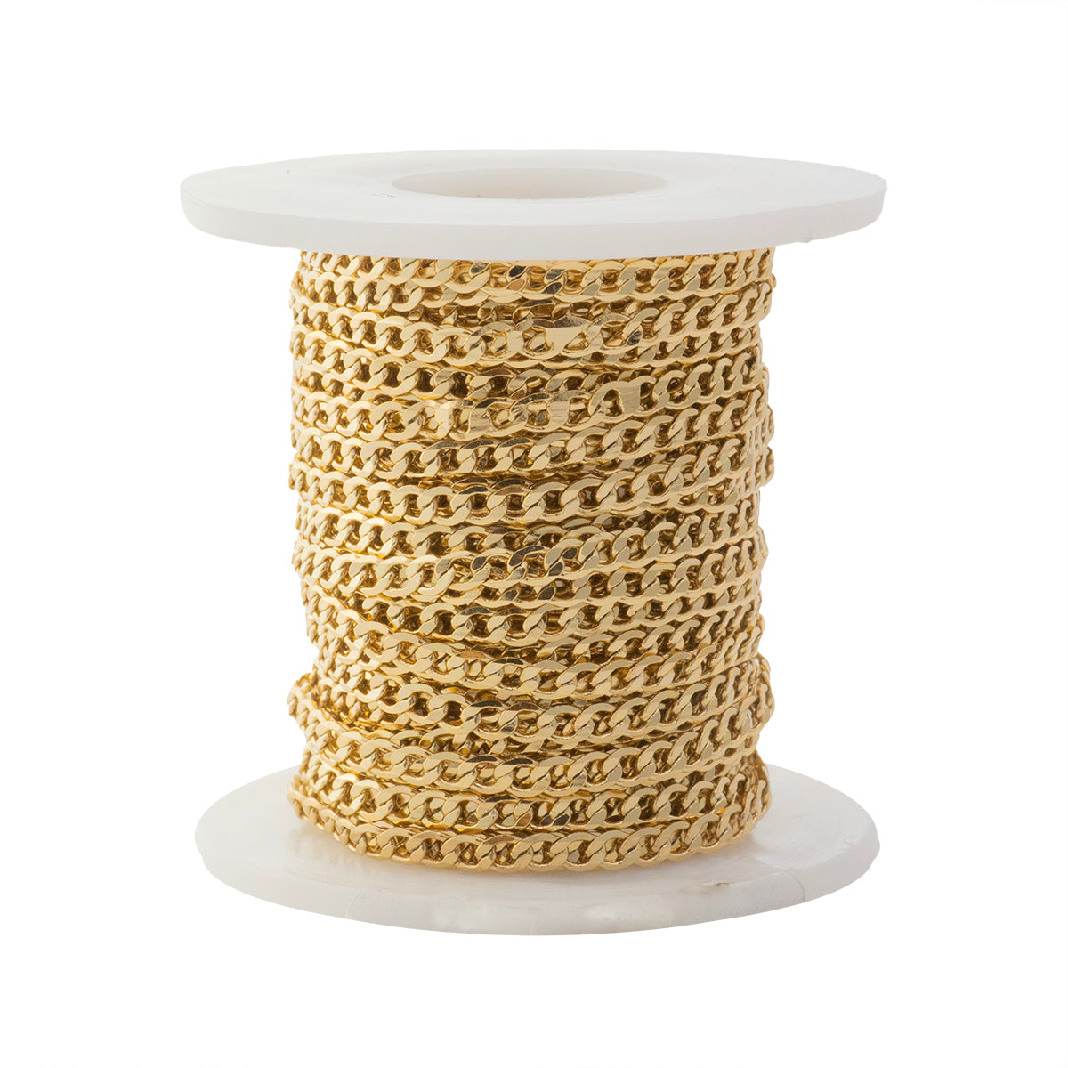 Cadena Karati 3.5x2.38mm Dorado
