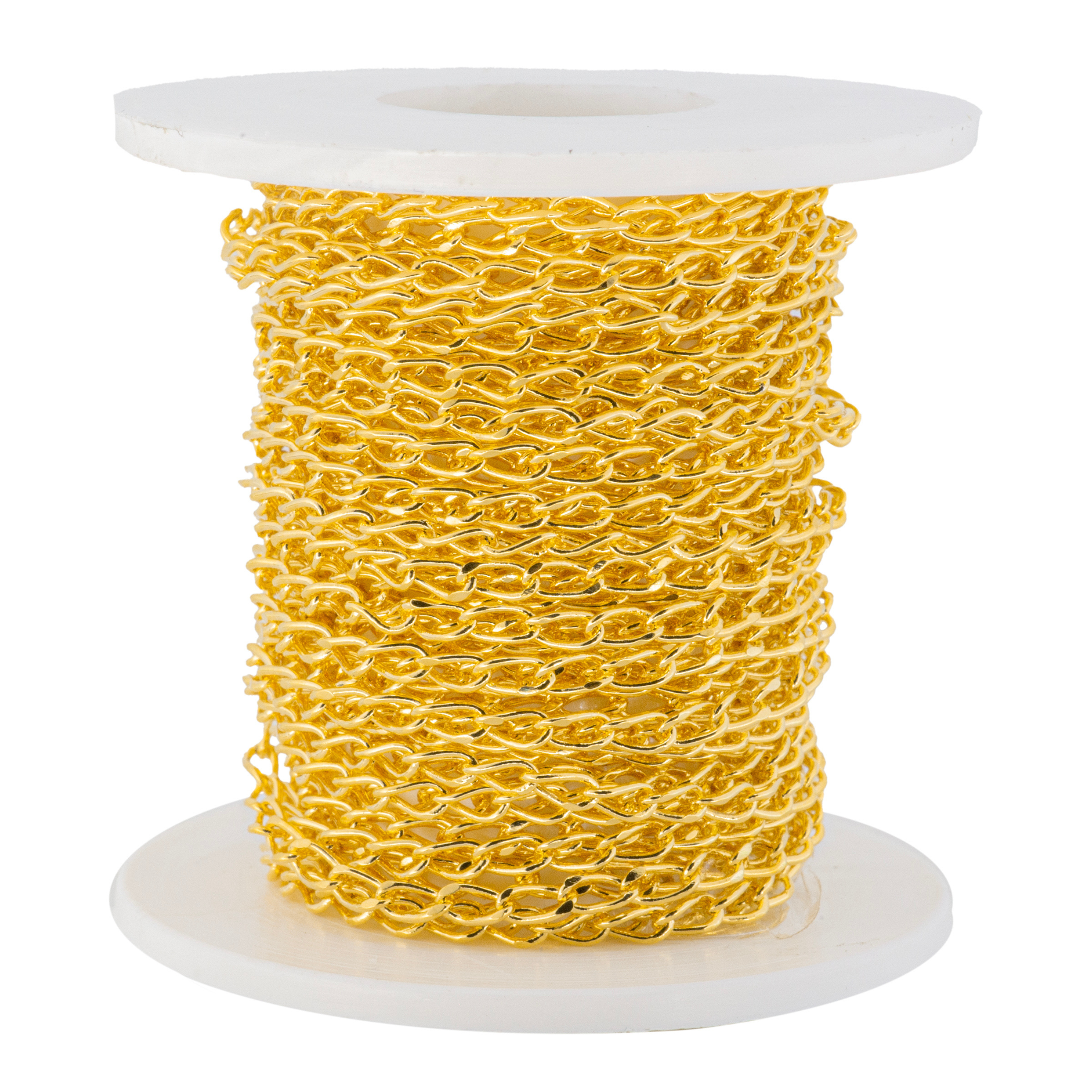 Cadena Karati 2.3x4 mm Dorado Brillante