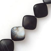 Agata C/Veta Cuadro Mate 18mm Negra 