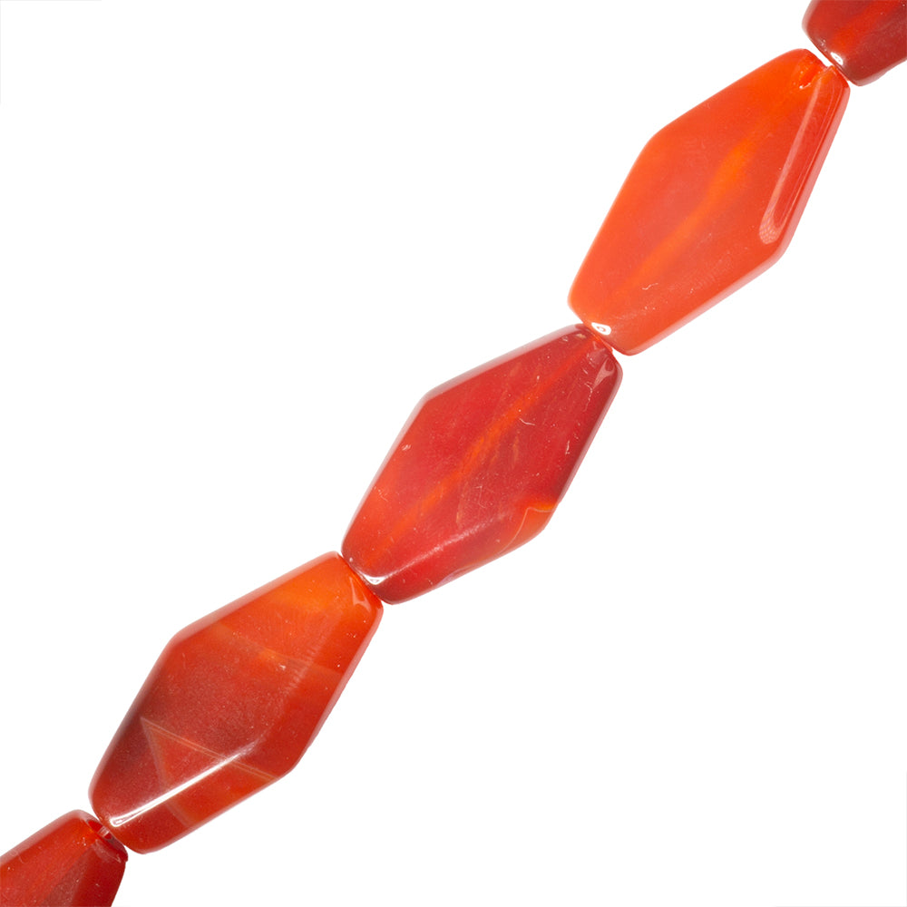 Cornalina Triangulo 33x15mm