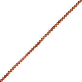 Polvo De Oro Rondela Facetada 4x2.5mm