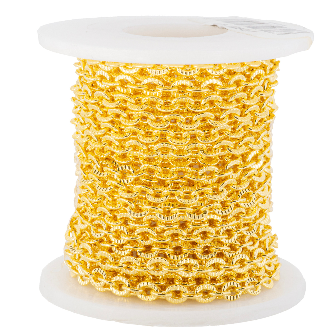 Cadena Karati 4x3mm Dorado