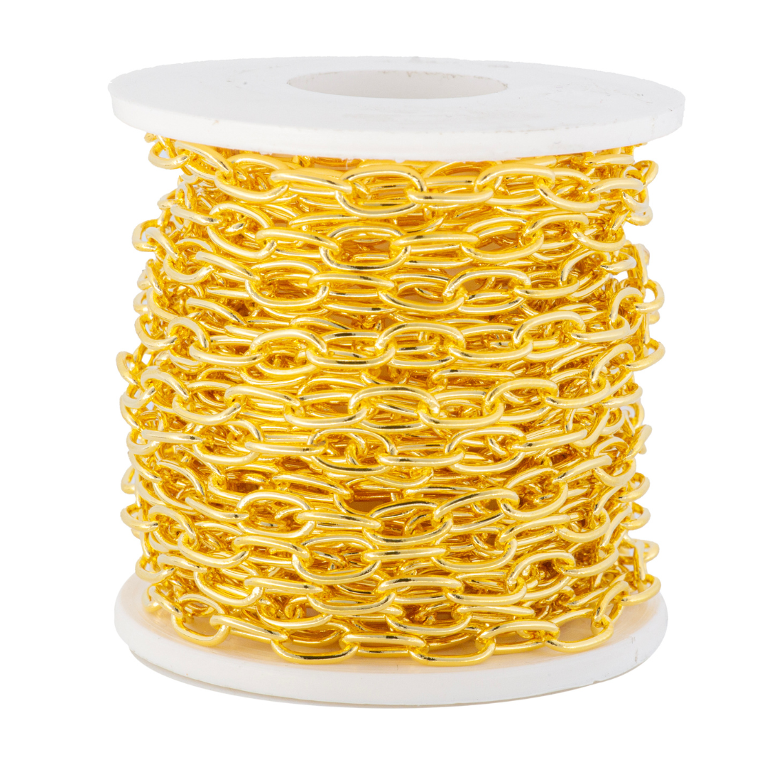 Cadena Karati 6.5x4mm Dorado