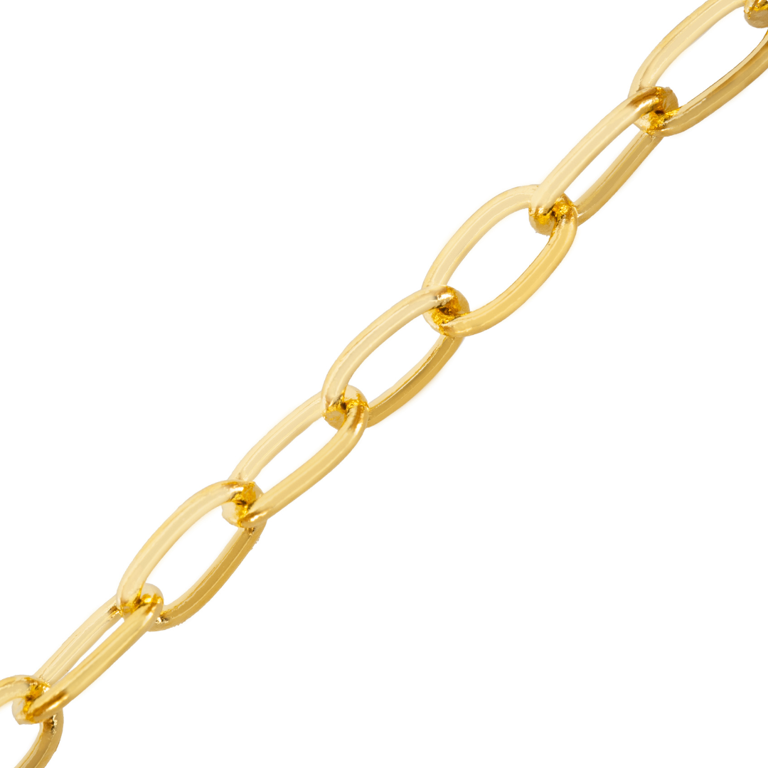 Cadena Karati 6.5x4mm Dorado