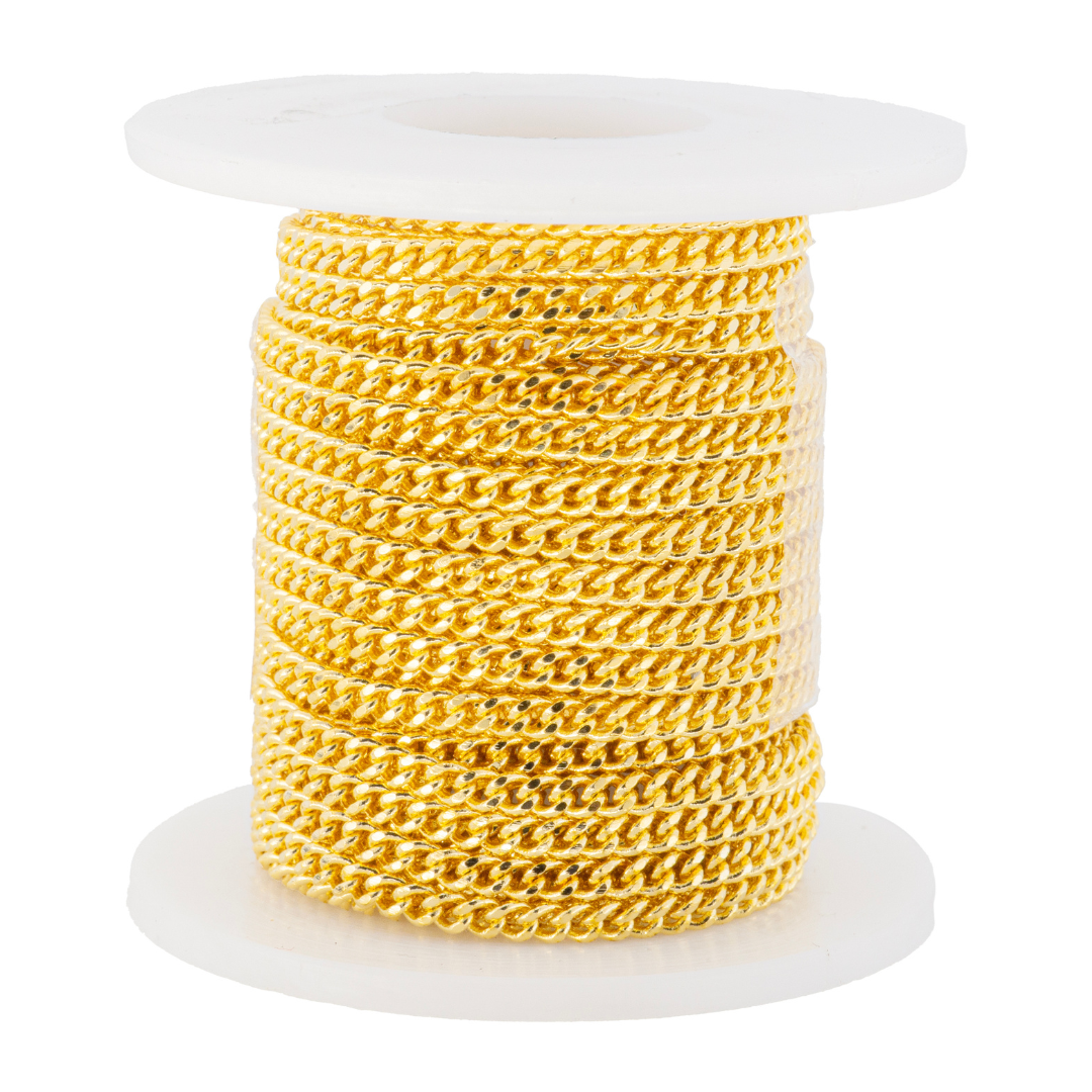 Cadena Karati 2.5x1.8mm Dorado