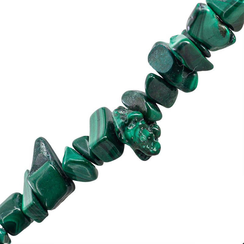 Malaquita Chip 2-5x5-12mm Verde