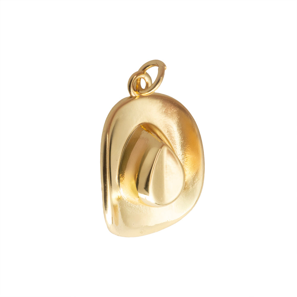 Dije Sombrero 22.7x15.8mm Dorado