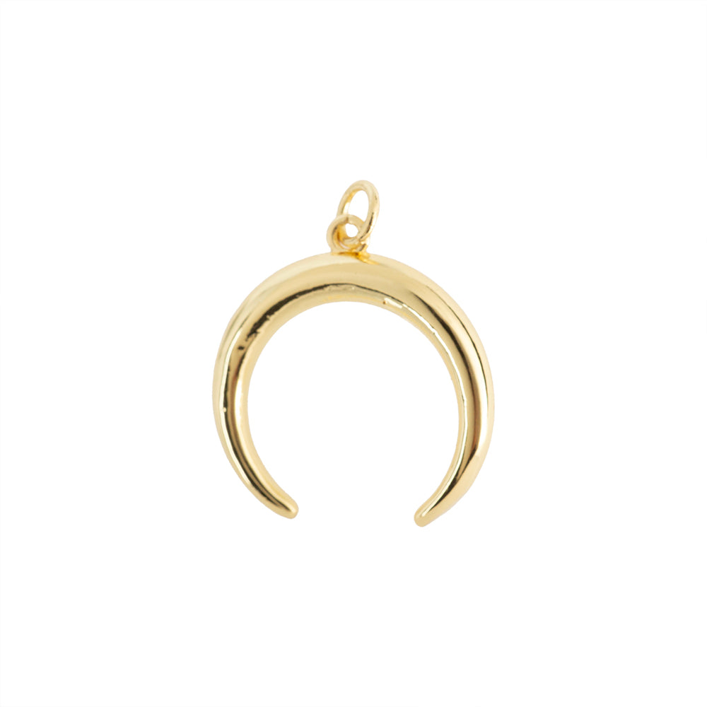 Dije Luna 22.8x21.5mm Dorado