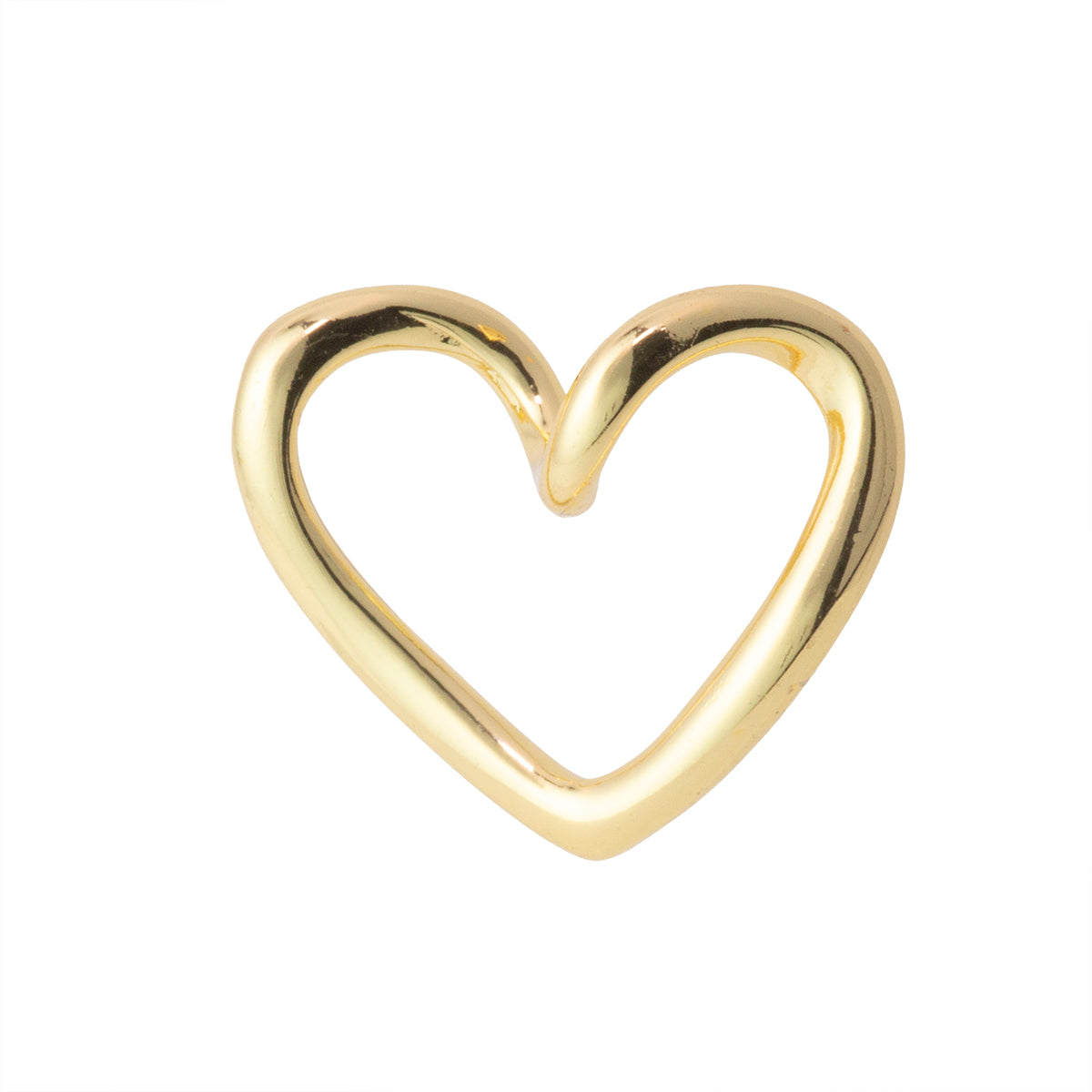 Dije Corazón 18x15.5mm Dorado
