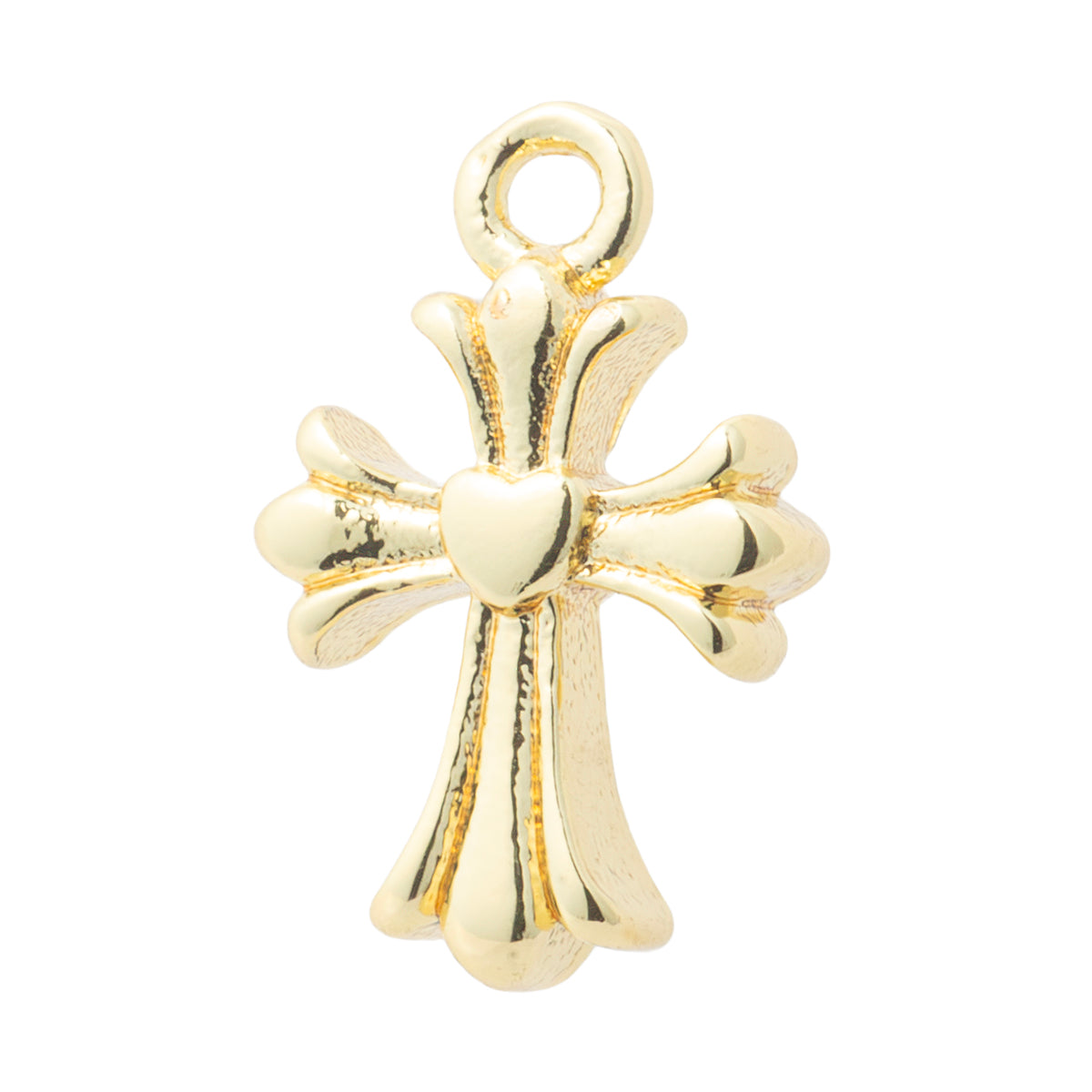 Dije Cruz 12x8mm Dorado