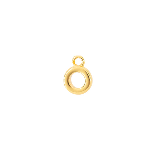 Separador Chapa Redondo 8.4x6mm Dorado