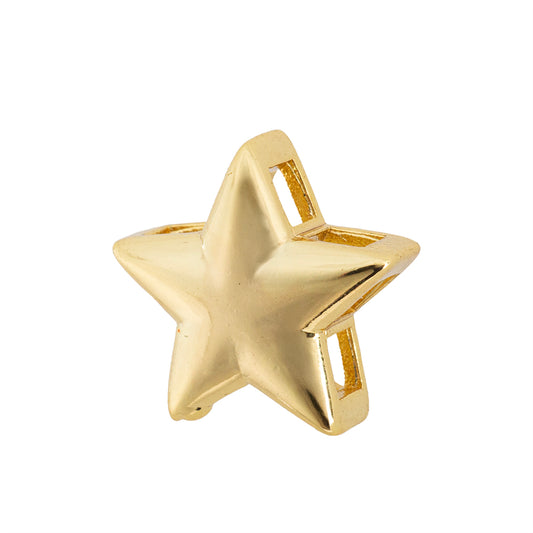 Separador Estrella 15.5x15mm Dorado