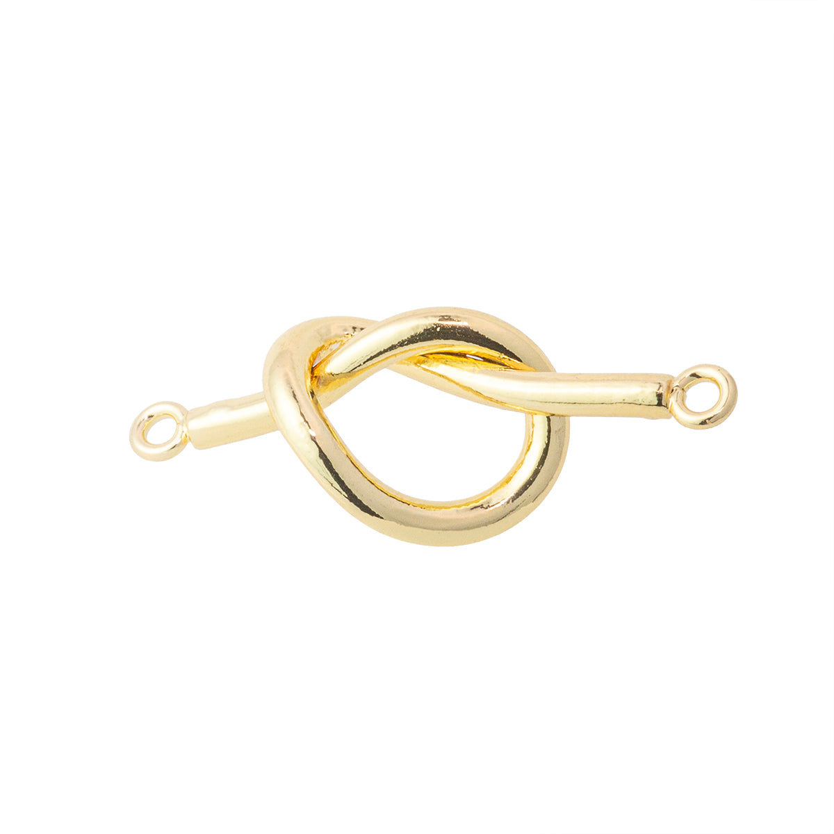 Separador Nudo 24.5x9.5mm Dorado