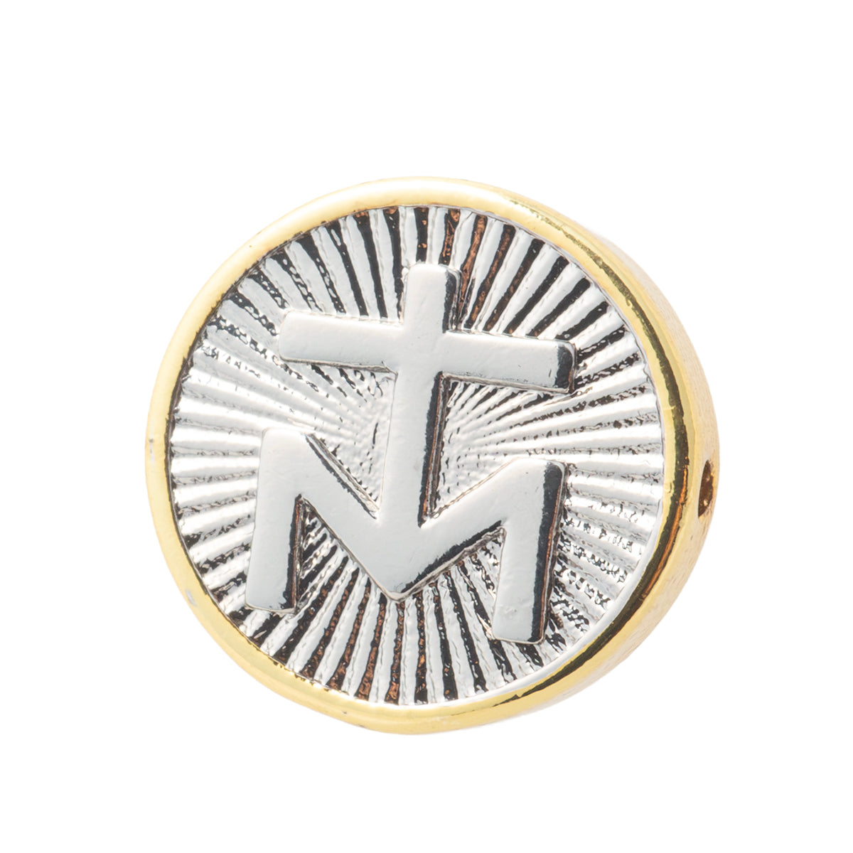 Separador Medalla Milagrosa 15mm Bicolor