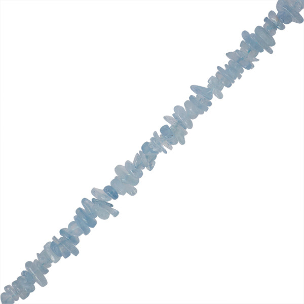Aguamarina Chip 2-3x5-8mm Azul