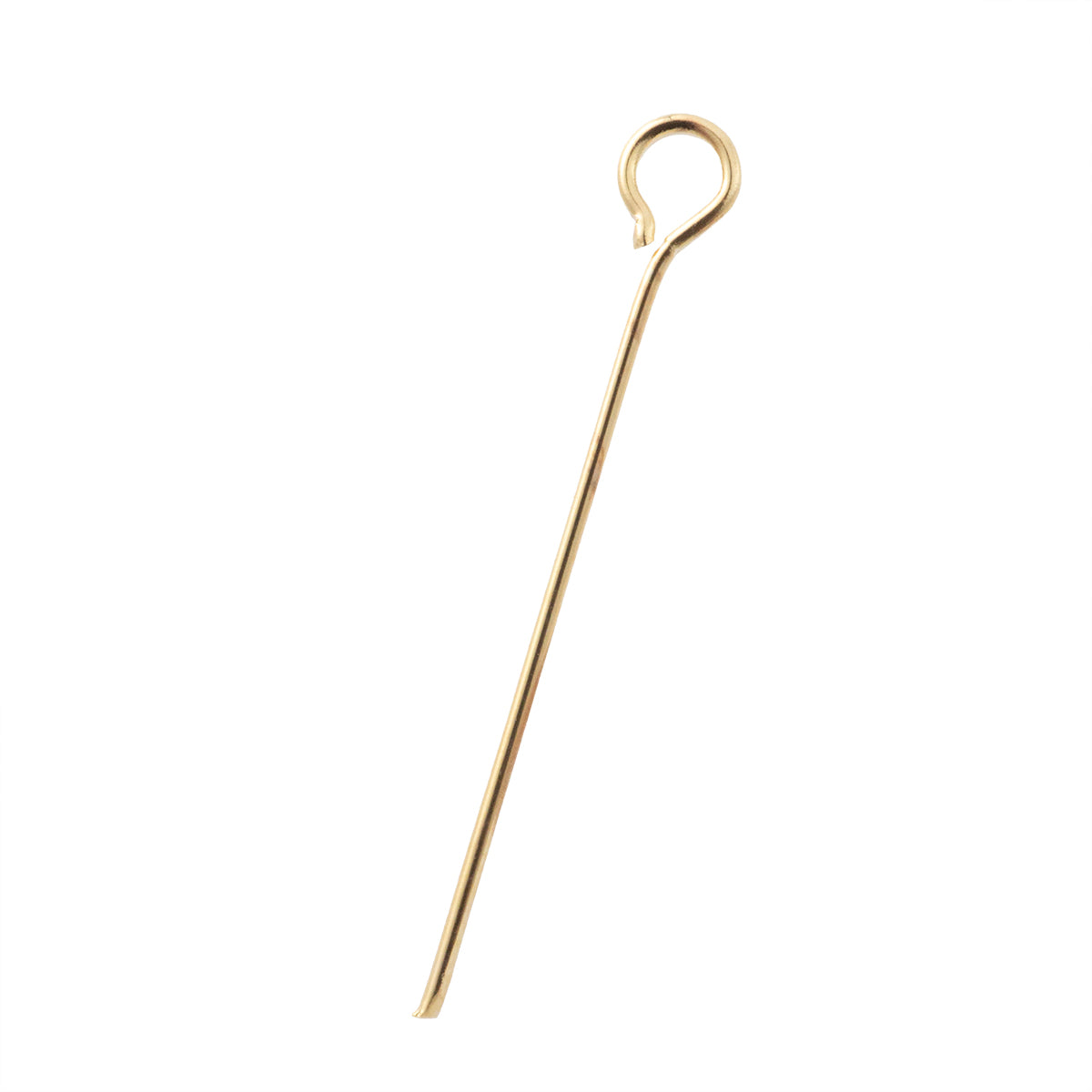 Alfiler Ojal 25x.6mm Dorado