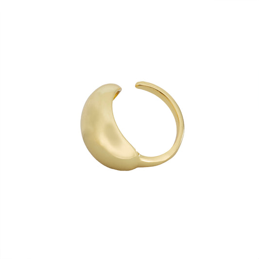 Anillo Chapa Ajustable Dorado