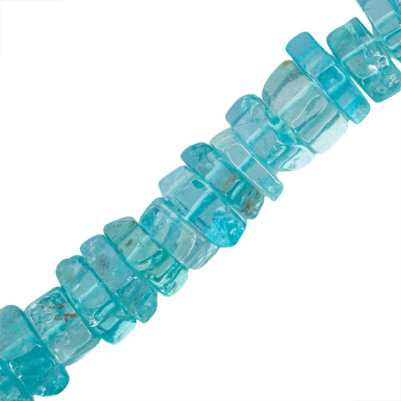 Apatita Cuadro 2x4mm Azul