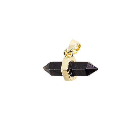 Dije Péndulo Onix 9x16mm Dorado