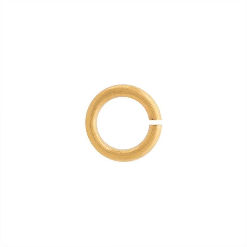 Argolla Sencilla 6x1mm Dorado Brillante
