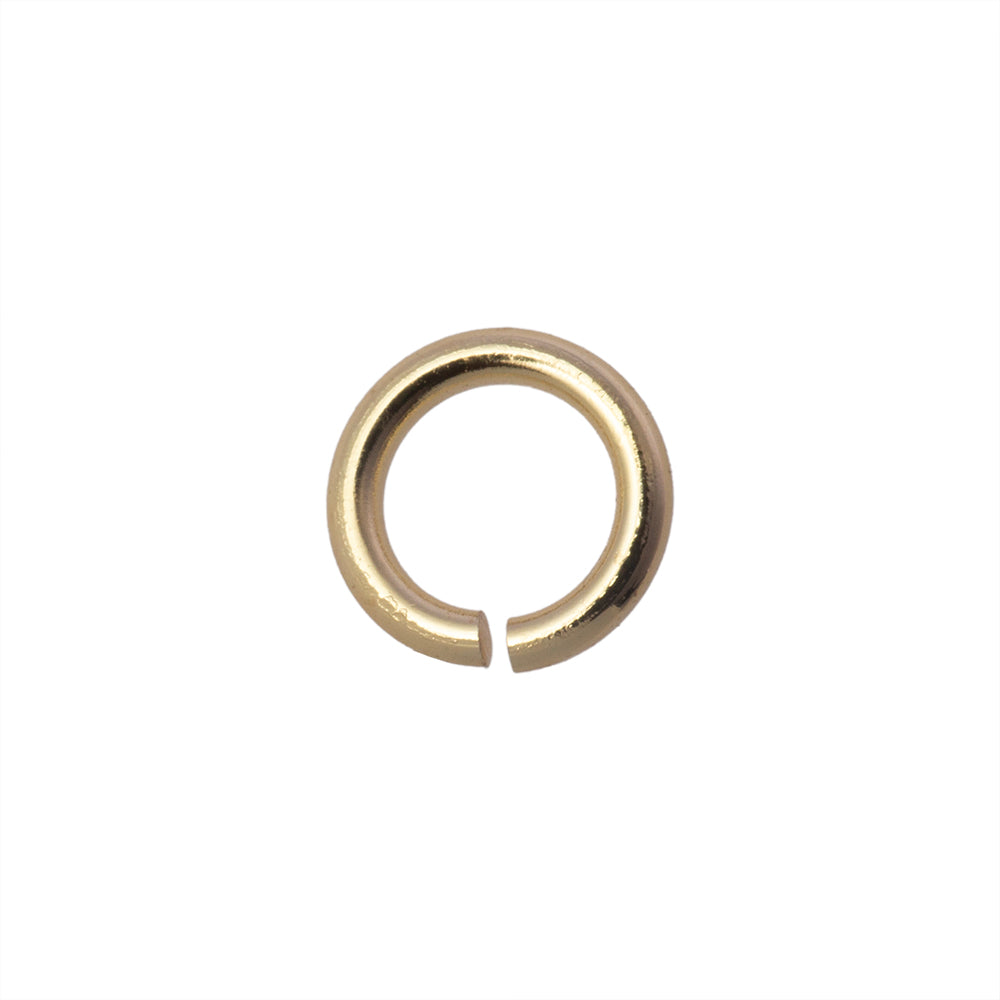 Argolla Sencilla 6x1mm Dorado