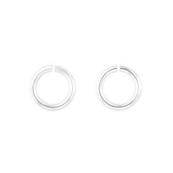 Argolla Sencilla 6x1mm Plateado Brillante