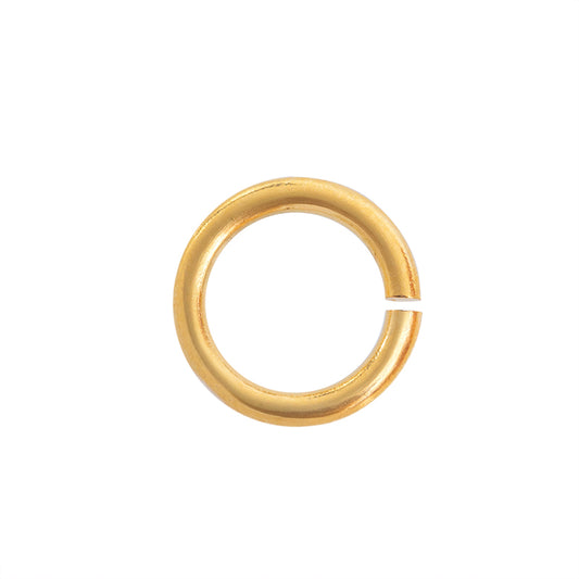 Argolla Sencilla 8x1.2mm Dorado Brillante