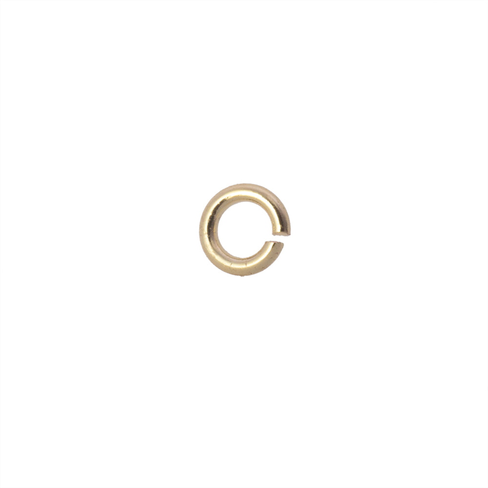 Argolla Sencilla 3x0.6mm Dorado