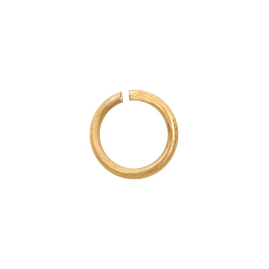 Argolla Sencilla 3x0.4mm Dorado Brillante