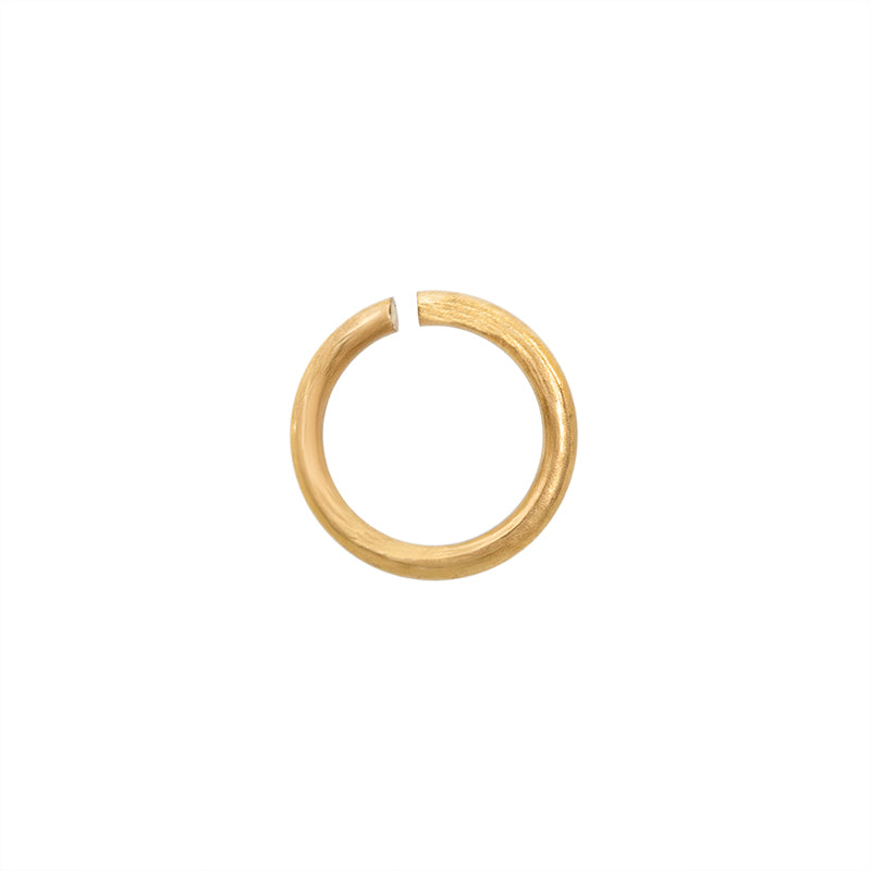 Argolla Sencilla 3x0.4mm Dorado Brillante