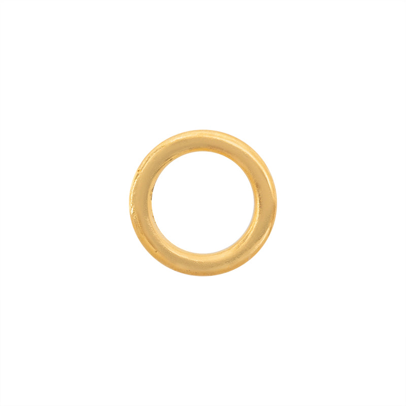Argolla Soldada 7x7mm Dorado