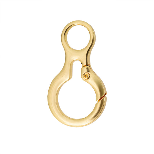 Broche Grua 38x21mm Dorado