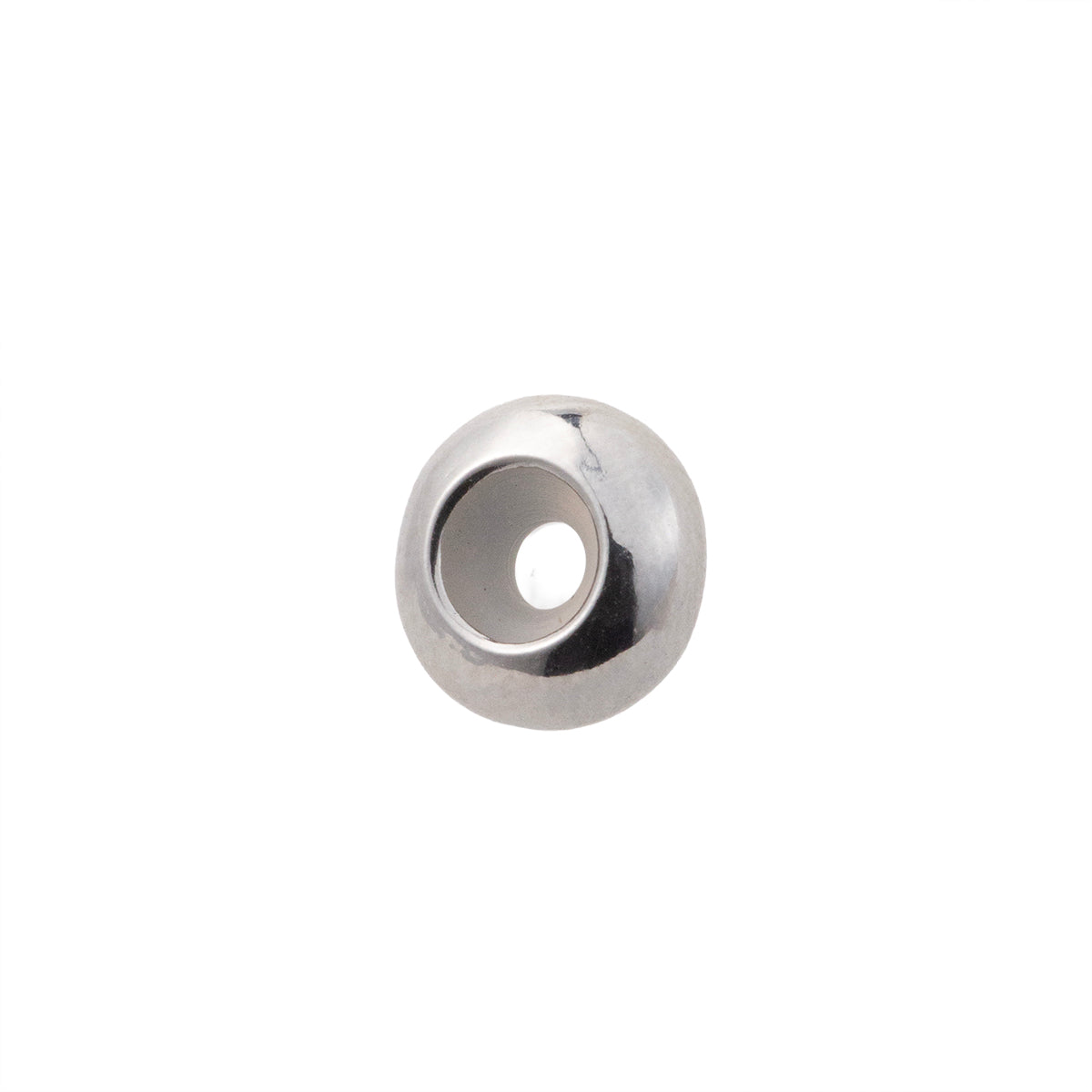 Broche Argolla Recorrible 4x8mm Niquel